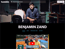 Tablet Screenshot of benjaminzand.com